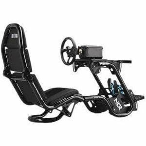 Next Level Racing F-GT Pro Simulationscockpit - Fédération Internationale de l'Automobile (FIA) - Stahl - Schwarz