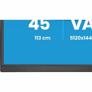 Moniteur LED iiyama ProLite XCB4594DQSU-B1 45" Classe Dual Quad HD (DQHD) Écran incurvé - 32:9 - Noir mat - 113 cm (44,5")