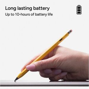 ZAGG Stylus - Capacitive Touchscreen Type Supported - Yellow - iPad Device Supported