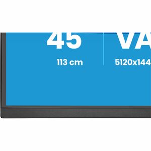 iiyama ProLite XCB4594DQSU-B1 45 Zoll Klasse Dual Quad HD (DQHD) Gekrümmter Bildschirm LED-Monitor - 32:9 Format - Mattsch