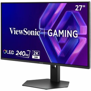 ViewSonic VX2738-2K-OLED 27 Inch QHD OLED Gaming Monitor with 240Hz, 0.03ms Response Time, AMD FreeSync Premium, Advanced 