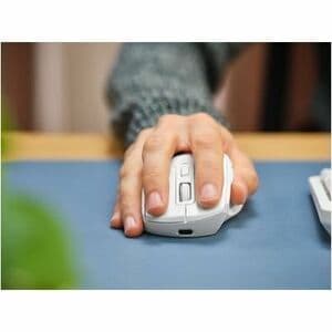 Trust Niven Mittlere Größe Maus - Bluetooth/Radio-Frequenz - USB 2.0 Typ C - Optisch - 7 Taste(n) - Weiß - Kabellos - 2,40