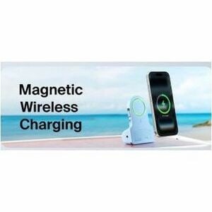 Belkin Stage PowerGrip CTA006 Charging Camera Grip/Power Bank - Ice Blue - USB - Battery - Portable