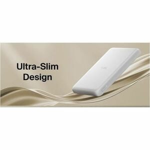 Belkin BoostCharge Stromspeicher - Weiß - für Ohrhörer, iPhone, Smartphone, Qi-fähiges Gerät, USB Typ C Gerät, Kabellose O