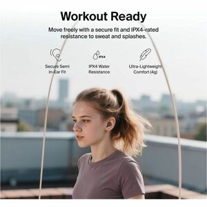 Belkin SoundForm Anywhere AUC014FQBK Earset - Stereo - True Wireless - Bluetooth - Earbud - Binaural - In-ear - Black