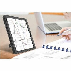 4smarts Robust Tasche für 26,4 cm (10,4 Zoll) Samsung Galaxy Tab S6 Lite Tablet - Schwarz - Polycarbonat, Thermoplastische