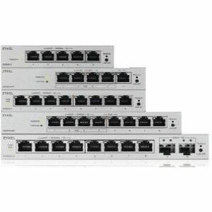 ZYXEL GS1200 GS1200-5HPV3 5 Ports Manageable Ethernet Switch - Gigabit Ethernet - 10/100/1000Base-T - 2 Layer Supported - 