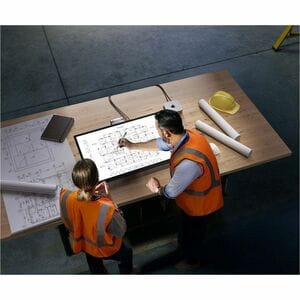 Alogic Clarity Fold 27C4KPDTF 27 Zoll Klasse LED-Touchscreen-Monitor - 16:9 Format - 13 ms Reaktionszeit - Webcam - 68,6 c