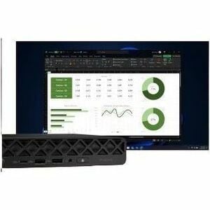 HP ProDesk 4 G1i Desktop Computer - Intel Core Ultra 7 265T - vPro Technology - 16 GB - 512 GB PCI Express NVMe SSD - Mini