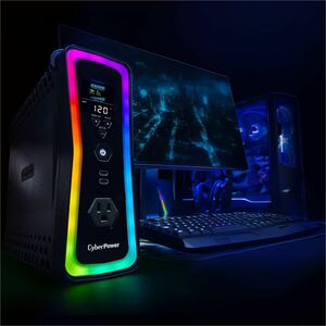 UPS de línea interactiva CyberPower GX150C2 - 1.50kVA/1kW - Minitorre - 8Hora(s) Recarga - 2.30Minuto(s) Stand-by - 120 V 