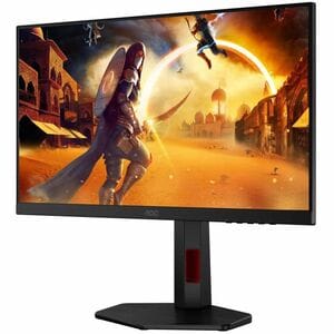 Monitor LED da gioco AOC AGON 24G4ZR 609,6 mm (24,0") Classe Full HD - 16:9 - Nero, Rosso - 60,5 cm (23,8") Viewable - IPS