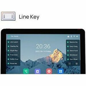 T87W SIP Phone w/o PSU. 1 YR Warranty