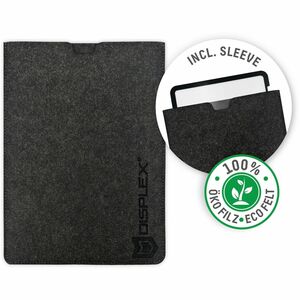 Displex PaperSense 3H PVC Displayschutz für Apple - Transparent, Black Edge (Schwarz) - für 33 cm (13 Zoll) LCD iPad Pro, 