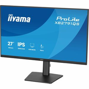 Moniteur LED iiyama ProLite XB2791QS-B1 27" Classe WQHD - 16:9 - Noir mat - 68,6 cm (27") Viewable - Technologie IPS - LED