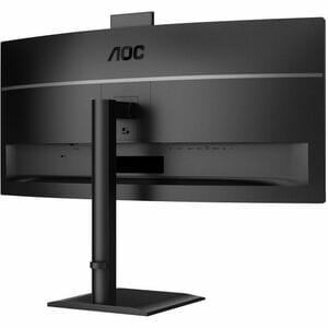 AOC CU34E4CW 34" Class Webcam UW-QHD Curved Screen LED Monitor - 21:9 - Black - 86.4 cm (34") Viewable - Vertical Alignmen
