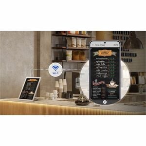 Samsung E-paper 13.3" 16:9 1200x1600 EM13D-X, Removable batteri, USB-C, Tizen 8 (1GB RAM, 8GB storage), WiFi, Bluetooth, U