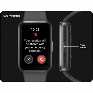 Samsung Galaxy Fit3 SM-R390 Smart Watch - 40 mm Case Height - Grey Body Color - Aluminium Body Material - Accelerometer, B