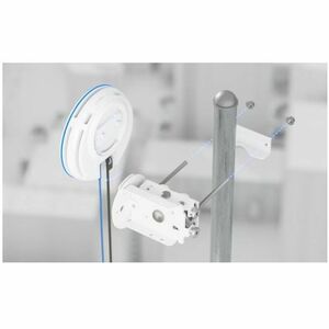 Building Bridge XG 60 GHz wireless point-to-point bridge with a 10G SFP+ uplink for maximum performance and a 5 GHz backup