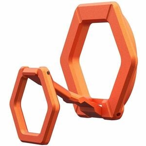 UAG AirTag, Wallet, Smartphone Phone Ring - Landscape, Vertical - Metal - Burnt Orange - Magnetic, Built-in Magnet, Kickst