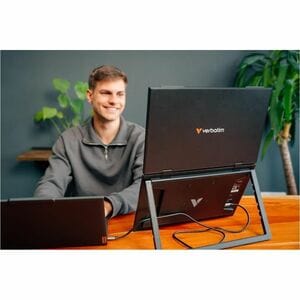 Verbatim 16" Class Full HD LCD Monitor - 16:9 - 15.6" Viewable - In-plane Switching (IPS) Technology - 1920 x 1080 - 250 c