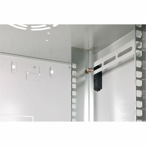 Digitus Dynamic-N 9U Wandmontierbar Geschlossener Schrank Rackschrank für Networking, Server - Hellgrau - Stahl, Glas, Ble