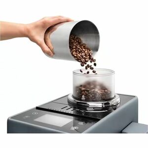 DeLonghi Rivelia Pebble Grey, macchina automatica per caffè in chicchi, colore grigio