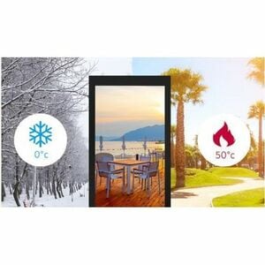 LG 55XF3P-B 1.40 m (55") LCD Open-frame Digital Signage Display - 24 Hours/7 Days Operation - In-plane Switching (IPS-M+) 