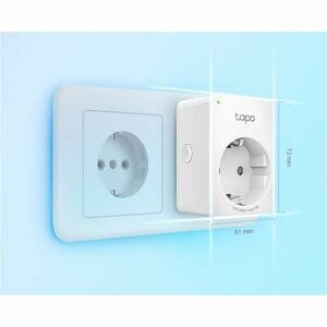Tapo P110 Mini Smart Wi-Fi Socket, Energy Monitoring (1 Pack)