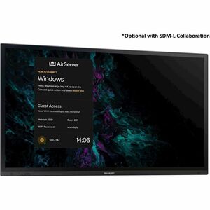Sharp NEC Display PN-LA652 1651 mm 4K UHD LCD Collaboration Display - InGlass - Touchscreen - 16:9 Seitenverhältnis - 3840