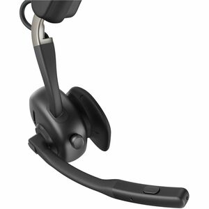 Shokz OpenComm2 UC Wireless Behind-the-neck, Earbud, Over-the-ear, Open-ear Stereo Earset - Black - Binaural - Open - 3000