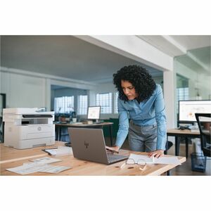 HP 355sdnw Wired & Wireless Laser Multifunction Printer - Monochrome - Copier/Printer/Scanner - 1200 x 1200 dpi Print - Au