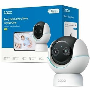 Tapo C840 4 Megapixel / 2 Megapixel 2K Network Camera - Colour - Infrared Night Vision - H.264 - 2560 x 1440 Fixed Lens - 