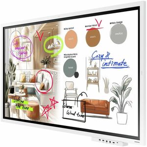 Samsung Flip WM75F 1905 mm 4K UHD LCD Collaboration Display - 3840 x 2160 - 450 cd/m² - 2160p - HDMI