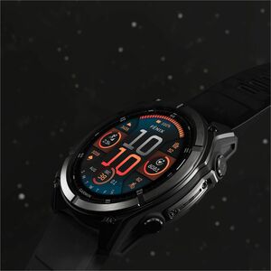 Garmin fēnix 8 Smartwatch - Rotondo Case Shape - Slate Grigio Colore del Case - Nero Colore cinturino - Titanio Materiale 