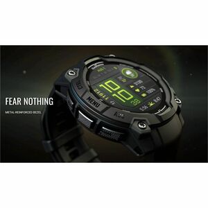 Garmin Instinct 3 Smart Watch - Metal Body Material - Polymer Case Material - 3.3 cm (1.3") - AMOLED Display - GPS - 768 H