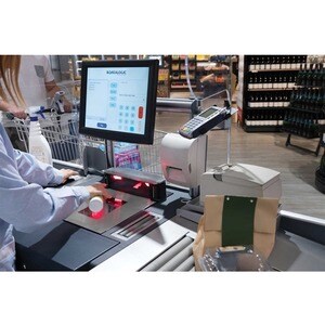 Datalogic Magellan Rugged Industrial, Self-checkout In-counter Barcode Scanner - Cable Connectivity - USB Cable Included -
