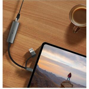 TP-Link UE310C Gigabit Ethernet Adapter for Nintendo Switch - USB 3.0 Type C - 1000 Mbit/s Data Transfer Rate - 1 Port(s) 