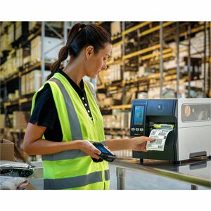 Zebra ZT411 Industrial, Manufacturing, Transportation & Logistic, Laboratory Thermal Transfer Printer - Monochrome - Deskt