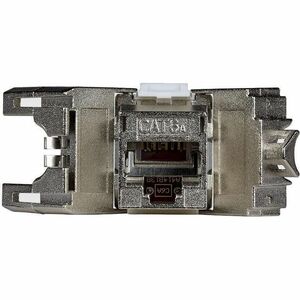 StarTech.com Gold Plated Network Connector - 10 / Pack - TAA Compliant - 1 x RJ-45 Network - Female - Shielding - Silver