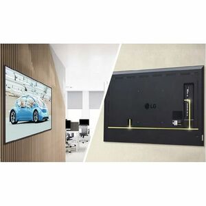 LG 49UH5Q-E 1244.60 mm LCD Digital Signage Display - 24 Hours/7 Days Operation - In-plane Switching (IPS) Technology - 384