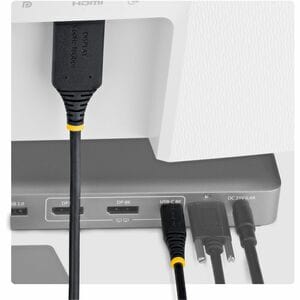 StarTech.com 4.50 m HDMI/USB-C A/V Cable - 1 - Cable for Audio/Video Device, Notebook, Display, External GPU, Tablet, Work