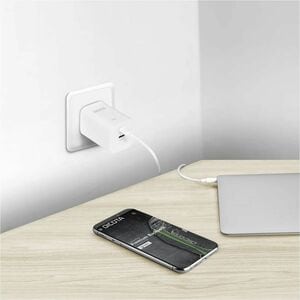 Dicota 65 W AC Adapter - Universal Adapter - 2 USB Type-C - For Notebook, Tablet PC, Smartphone, USB Type C Device - Europ