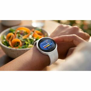 Samsung Galaxy Watch9 SM-L345F Smart Watch - 42.70 mm Case Height - 40.40 mm Case Width - Cream Body Color - Cream Band Co