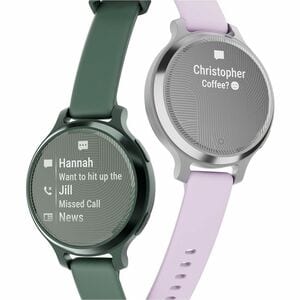 Garmin Lily 2 Active Smart Watch - Round Case Shape - 38 mm Case Height - 38 mm Case Width - Jasper Green Case Color - Jas