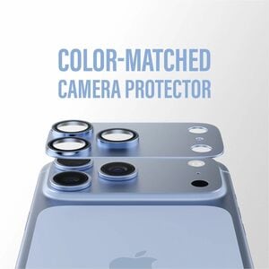 PanzerGlass Fender Camera Lens Protector - Shades of Blue - Glass, Aluminium