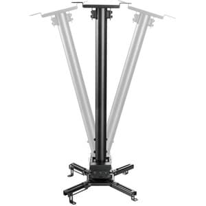 Neomounts Montagem no teto para Projetor - Preto - Altura ajustável - 35 kg Capacidade de carga