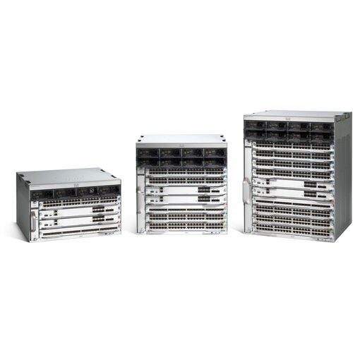Châssis de Commutateur Cisco Catalyst 9400 C9410R - 3 Couche supportée - Modulaire - 13U - Montable en rack