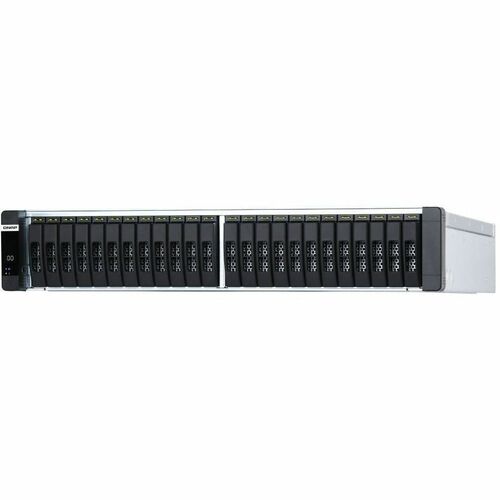 Sistema di memorizzazione SAN/NAS QNAP Enterprise ZFS NAS ES2486DC-2142IT-128G - 24 x Vani totali - 4 GB Capacità memoria 