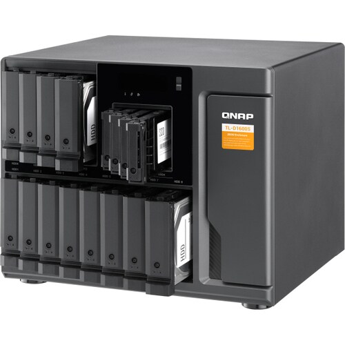 Box esterno per unità disco QNAP SATA/600 - 16 x Disco rigido supportato - 16 x Alloggiamento totale