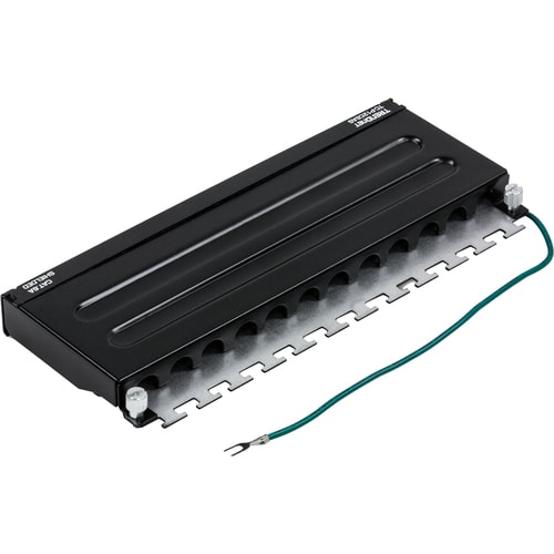 12-port Cat6a Shielded Wall Mount Patch Panel